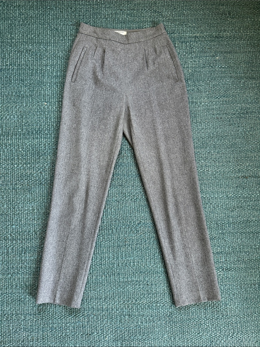 Babaton Stretch Wool and Cashmere Tailored Trousers Size 0